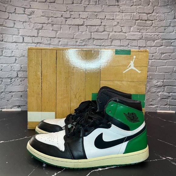 Size 11 - Air Jordan 1 Retro High Defining Moments 'Boston Celtics' (DMP) (2009) - Picture 2 of 8